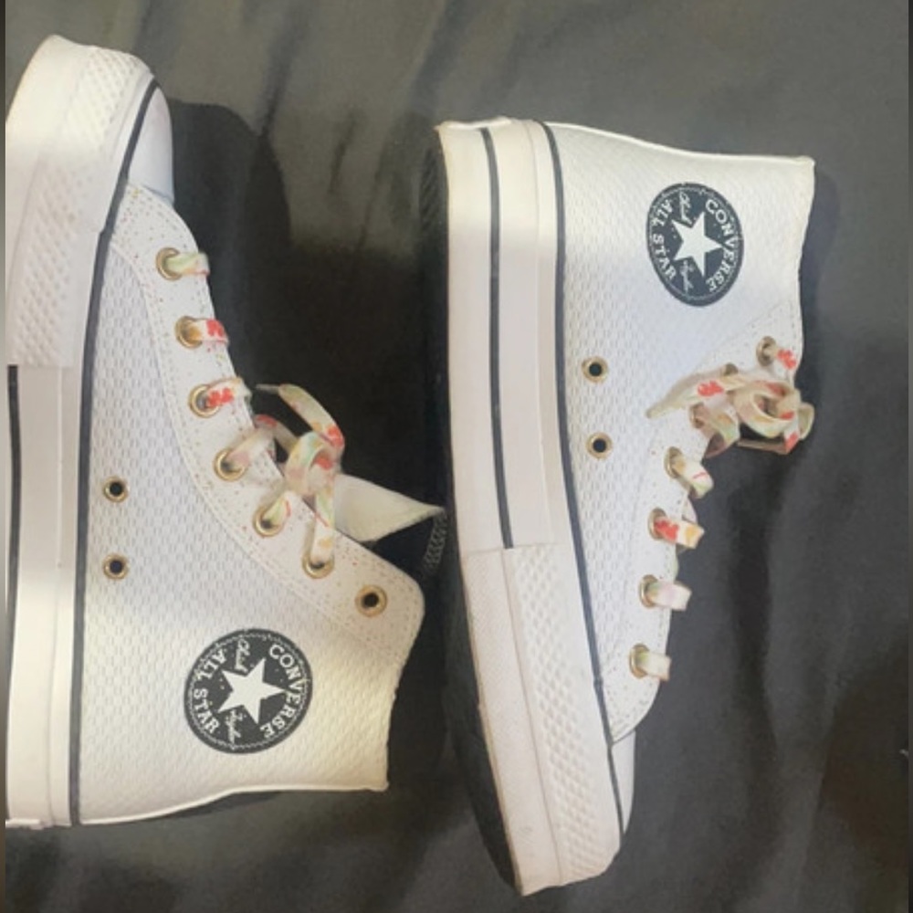 Converse platform high tops